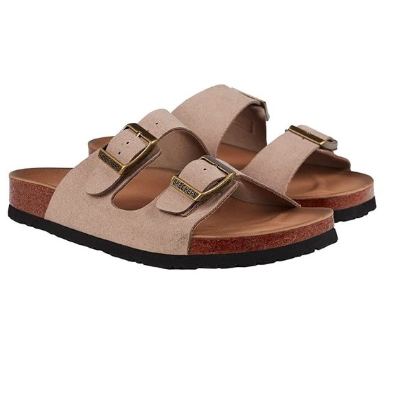 skechers relaxed fit with luxe foam sandals